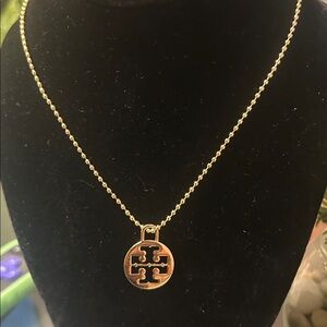 Gold-Tone Round Pendant Necklace - Women's Jewelry